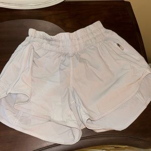 White Lululemon Shorts!!